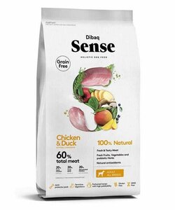 Dibaq Sense – Kip & Eend - 2kg