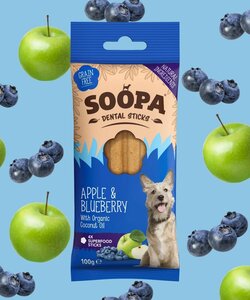 Soopa Dental sticks Appel & bosbes