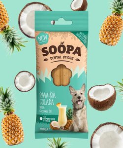 Soopa Dental sticks Paw-Na Colada