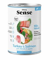 Dibaq Sense natvoer kalkoen en zalm puppy